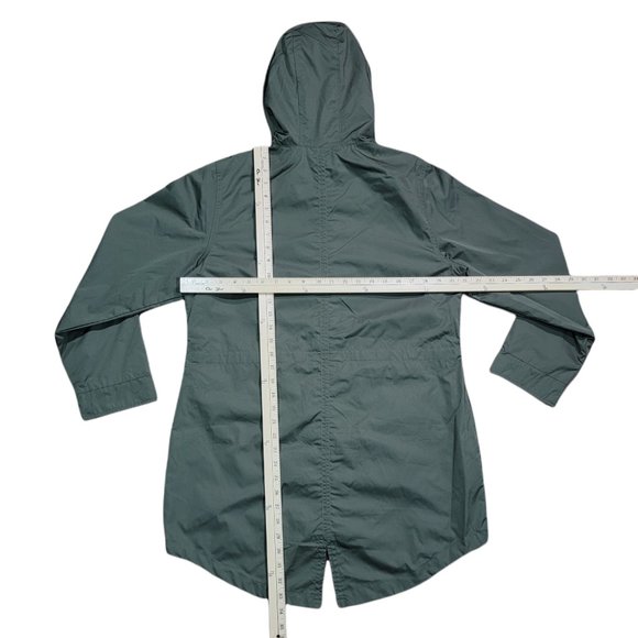 Time And Tru Women's Green Jacket Lightweight Wind Resistant Anorak 52469 (SZ M) - Picture 9 of 9